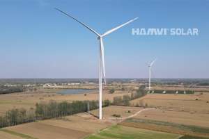 河南信陽正陽20MW分散式風(fēng)電項目